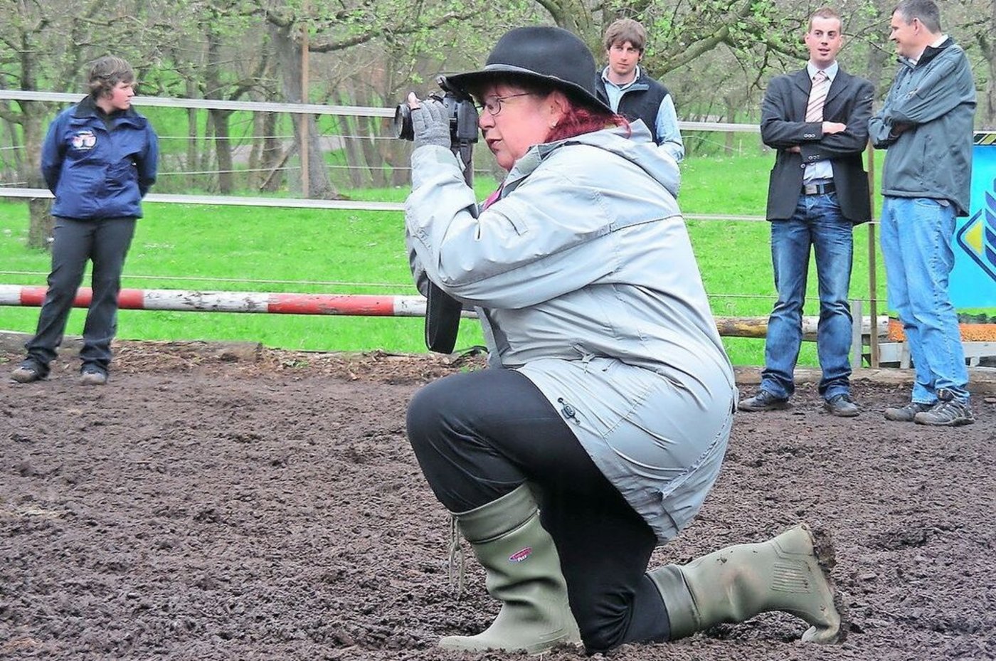 Benildis Bentolila, wie sie leibte und lebte. Fotografiert hat sie hier übrigens die nach ihr benannte Kuh Benildis.