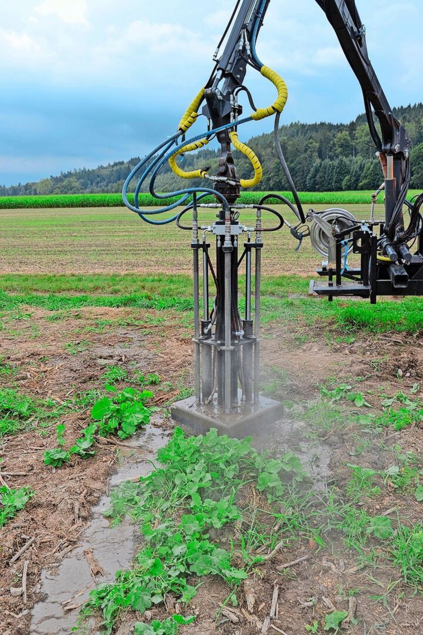 Stefan Wüthrichs Gerät verfügt über vier Heizlanzen.