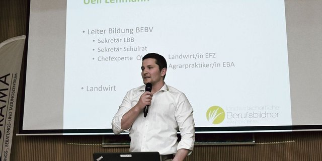 Ueli Lehmann ist seit Mai 2020 Leiter Bildung. Doch den Lehrmeistern persönlich vorstellen konnte er sich erst jetzt.  