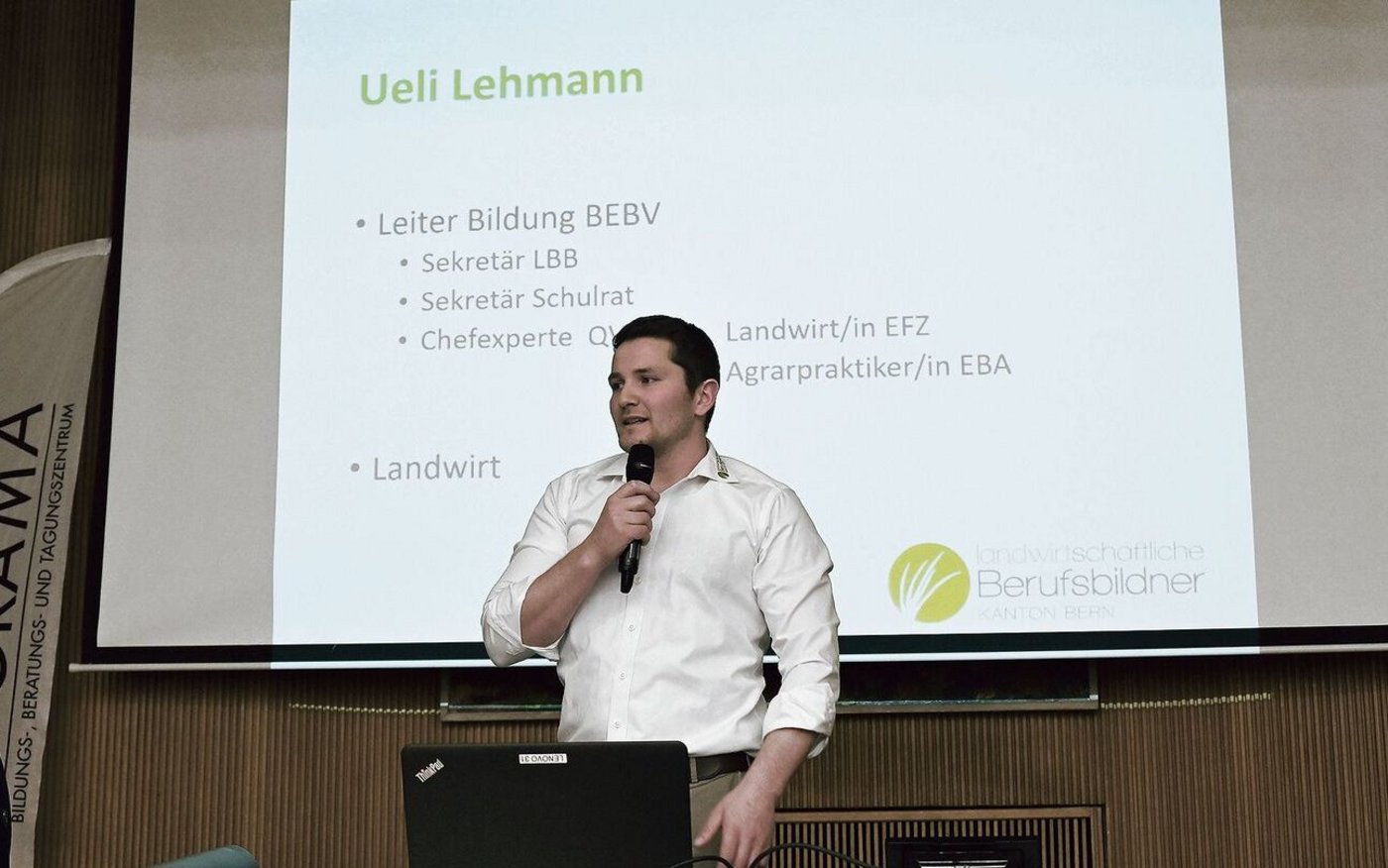 Ueli Lehmann ist seit Mai 2020 Leiter Bildung. Doch den Lehrmeistern persönlich vorstellen konnte er sich erst jetzt.  
