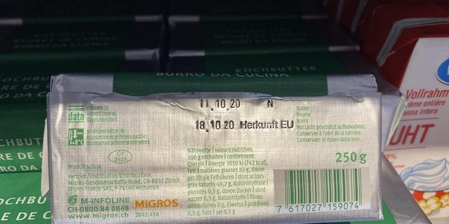 Die importierte Butter stammt laut der Branchenorganisation Butter vor allem aus Deutschland, Irland und Belgien. (Bilder jla)