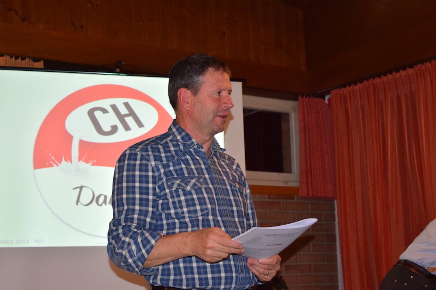 Daniel Vetterli ist seit einem Jahr Präsident der Thurgauer Milchproduzenten. Er hat ein schwieriges Erbe angetreten. (Bild sgi)