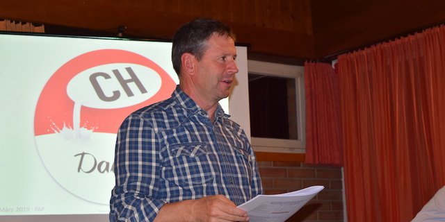 Daniel Vetterli ist seit einem Jahr Präsident der Thurgauer Milchproduzenten. Er hat ein schwieriges Erbe angetreten. (Bild sgi)