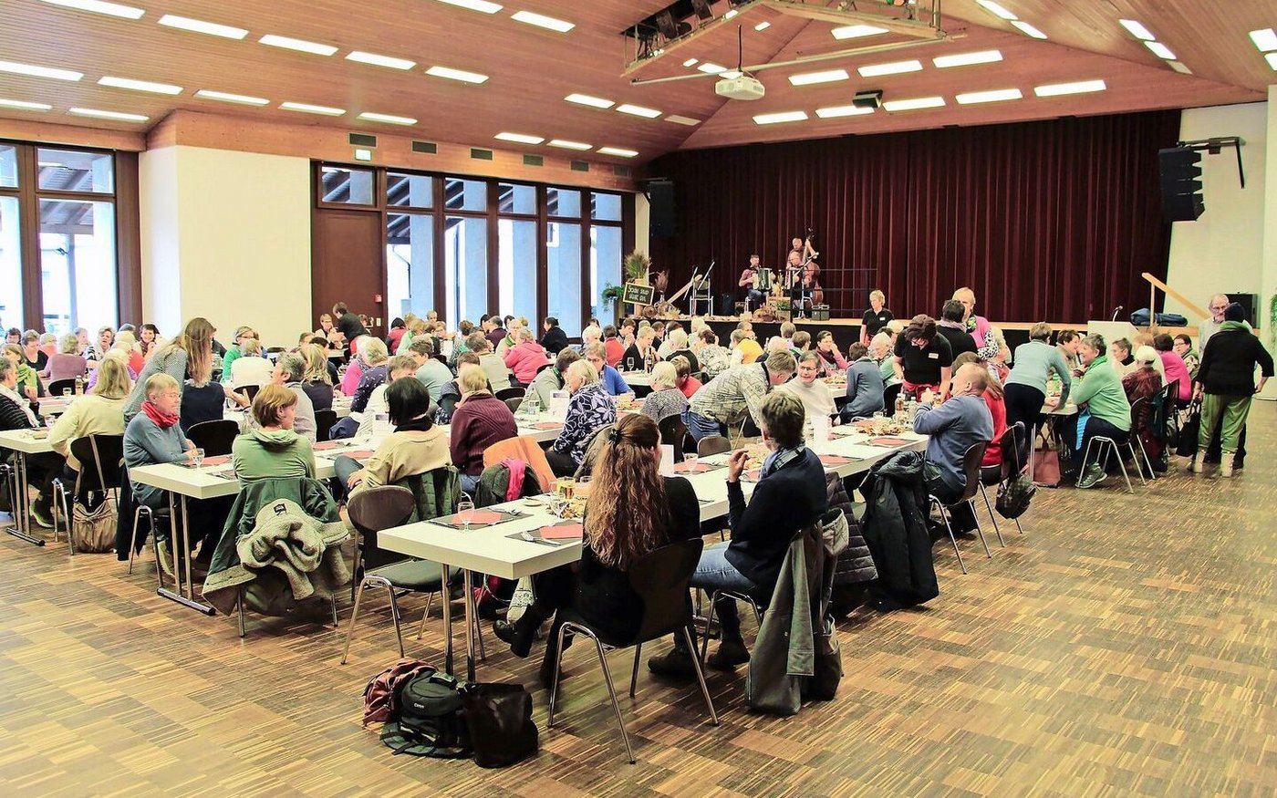 Das gemeinsame Mittagessen und die Musik rundeten die Wallfahrt ab.