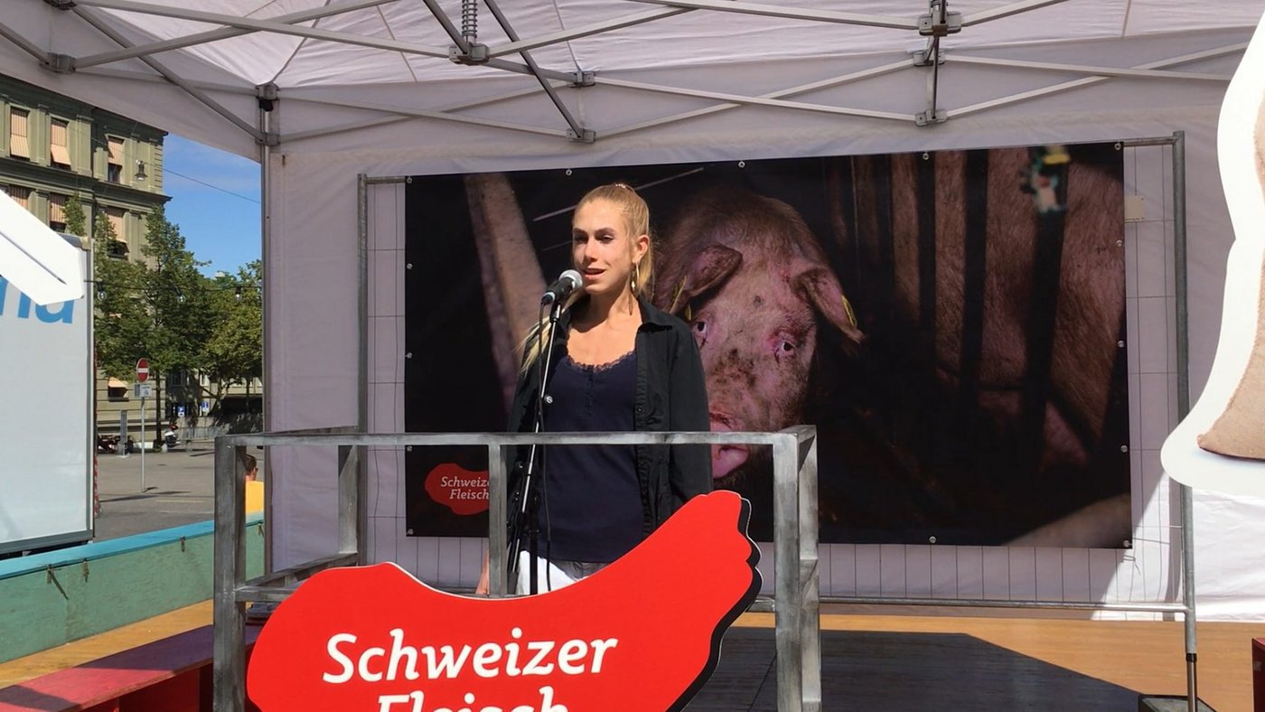 Meret Schneider ist Mitinitiantin der Massentierhaltungsinitiative. (Bild jsc)