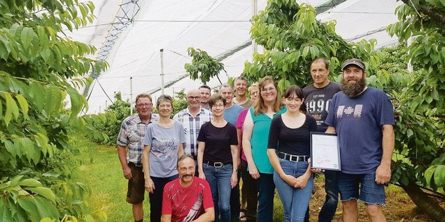 Die Bauernfamilien mit den schönsten Aargauer Kirschenanlagen wurden am vergangenen Mittwochabend ausgezeichnet.
