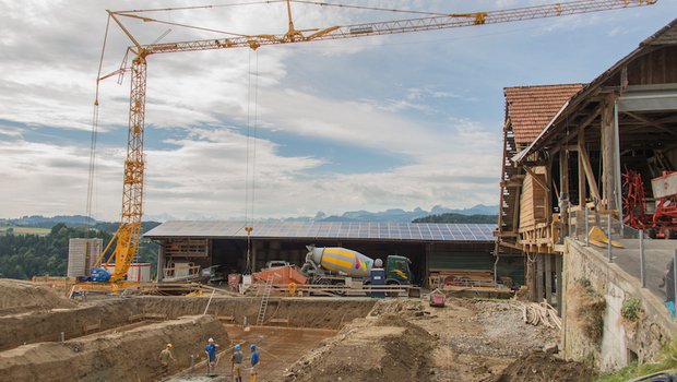 Bei Investitionen wird oft das Eigengut der Bäuerin sowie das gesamte, gemeinsame Ersparte der Familie eingesetzt. (Symbolbild BauZ)