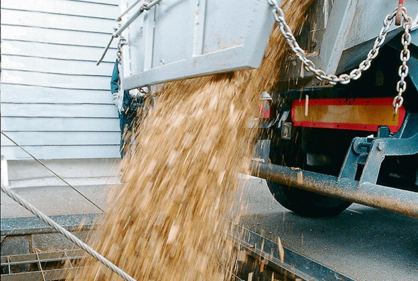 Holzschnitzel aus Schweizer Wäldern fallen immer mehr an. Die werden vermehrt für grosse Heizwerke verwendet, um Fernwärmenetze zu betreiben. (Bild Holzenergie Schweiz)