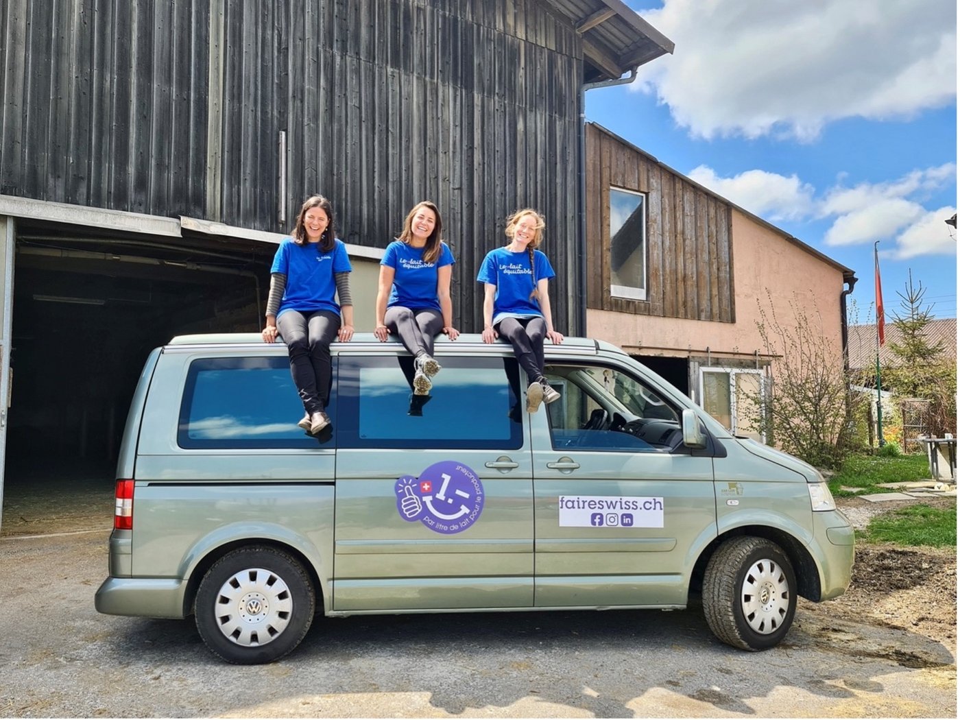 Die Tour durch die Schweiz soll Werbung machen für Produkte, die dank einem besseren Produzentenpreis eine kostendeckende Produktion ermöglichen. (Bild Faireswiss)