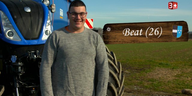 Der junge Bauer kann sich gut vorstellen, einmal selbst einen Betrieb zu leiten. (Bild 3+)