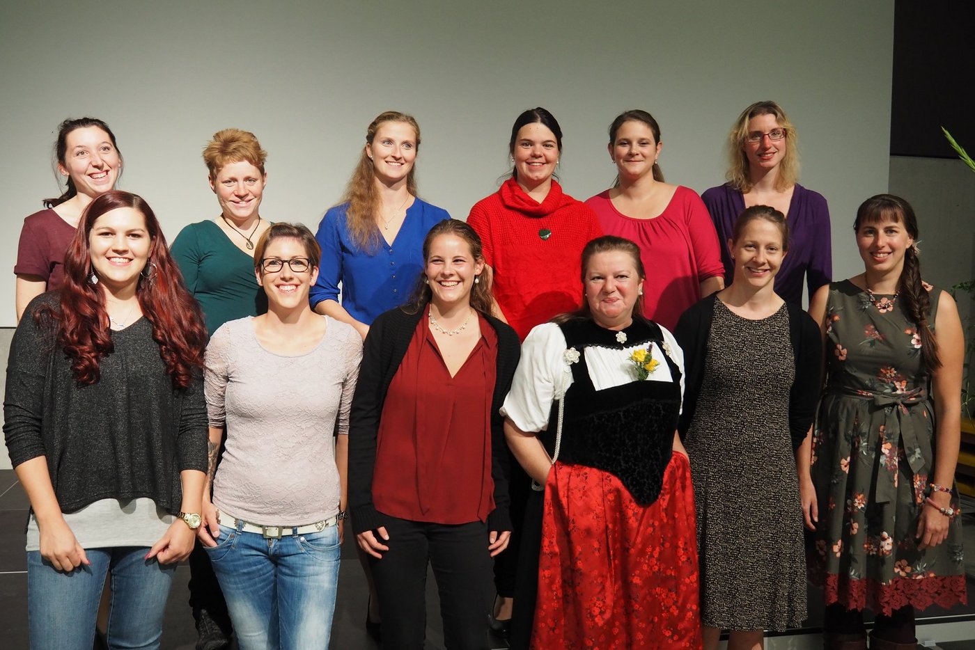 Das sind die Bäuerinnen mit eidg. Fachausweis. (Bilder chw)