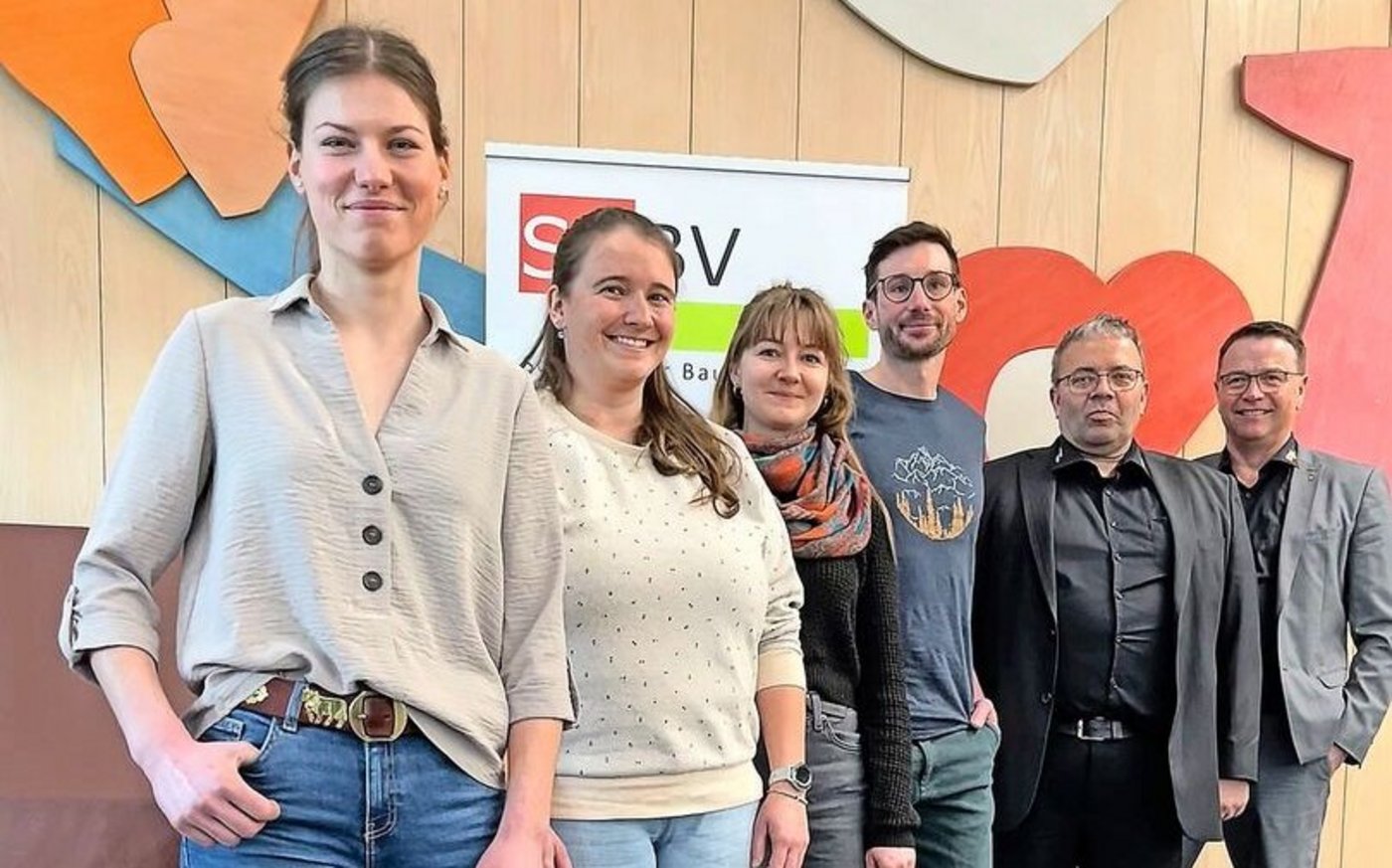 Frauenpower der Solothurner Landwirtschaft (v.l.): Melanie Ackermann (Schweizermeisterin), Ramona Kofmel und Bettina Stuber (Agrotechnikerinnen), Christoph Meister (neu im Vorstand), Robert Dreier, Edgar Kupper.