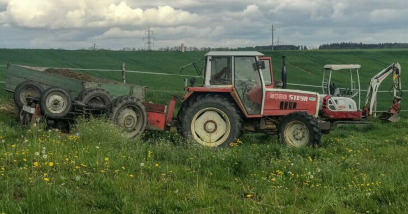 Für den Landwirten kam jede Hilfe zu spät. (Symbolbild: www.fotokerschi.at / Kerschbaummayr)