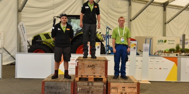 Die Finalisten des zweiten Tages an den nationalen Berufsmeisterschaften Swiss Skills in Bern. (Bild SBV)