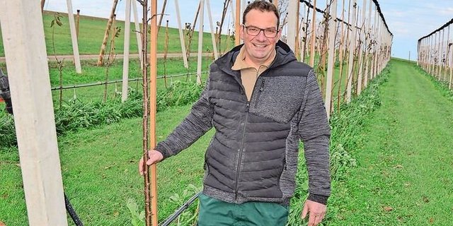 Urs Pulfer hat einjährige Bäumchen gepflanzt. Damit wollte er sicherstellen, keine Kümmerer zu erwischen. 