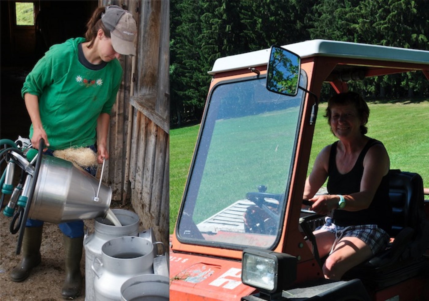 Frauen machen Landwirtschaft. (Bild nb)