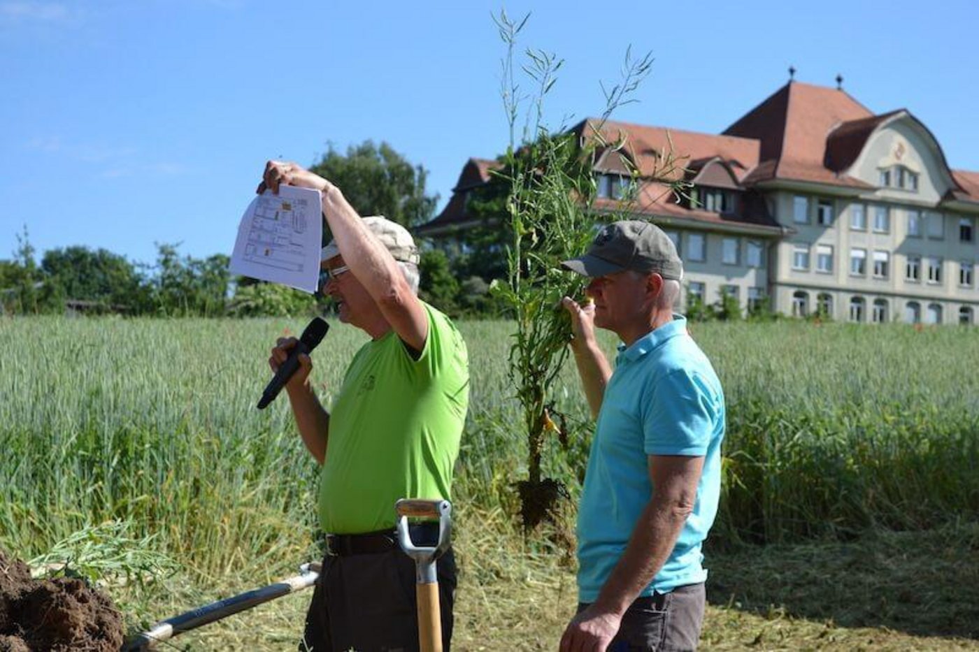 Bei den Ansätzen von Freidrich Näser und Dietmar Wenz spielt die Pflanzenphysiologie eine grosse Rolle. (Bild jsc)