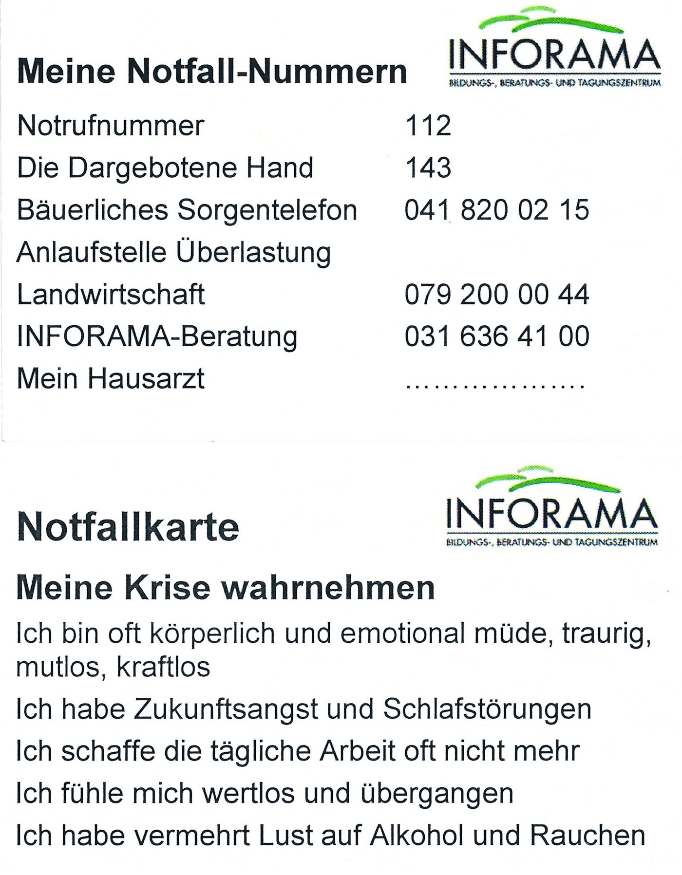 Hinschauen und die möglichen Signale erkennen, das ist wichtig. 