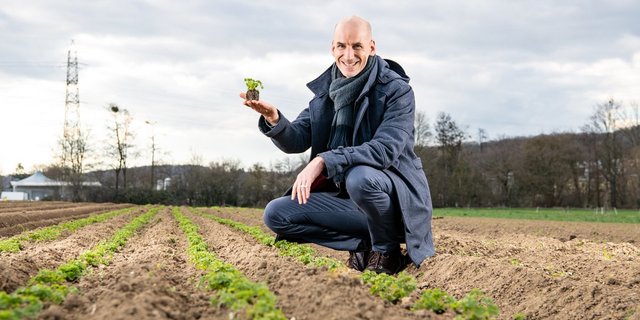 Balz Strasser freut sich über die positiven Entwicklungen auf dem Bio-Markt. Für die kommenden Herausforderungen ist Bio Suisse gut aufgestellt. (Bild Bio Suisse)