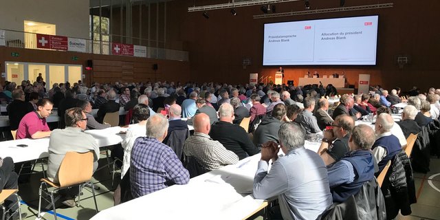 Grosses Aktionariatsinteresse an Zucker Schweiz: Die GV in Aarberg. (Bild akr)