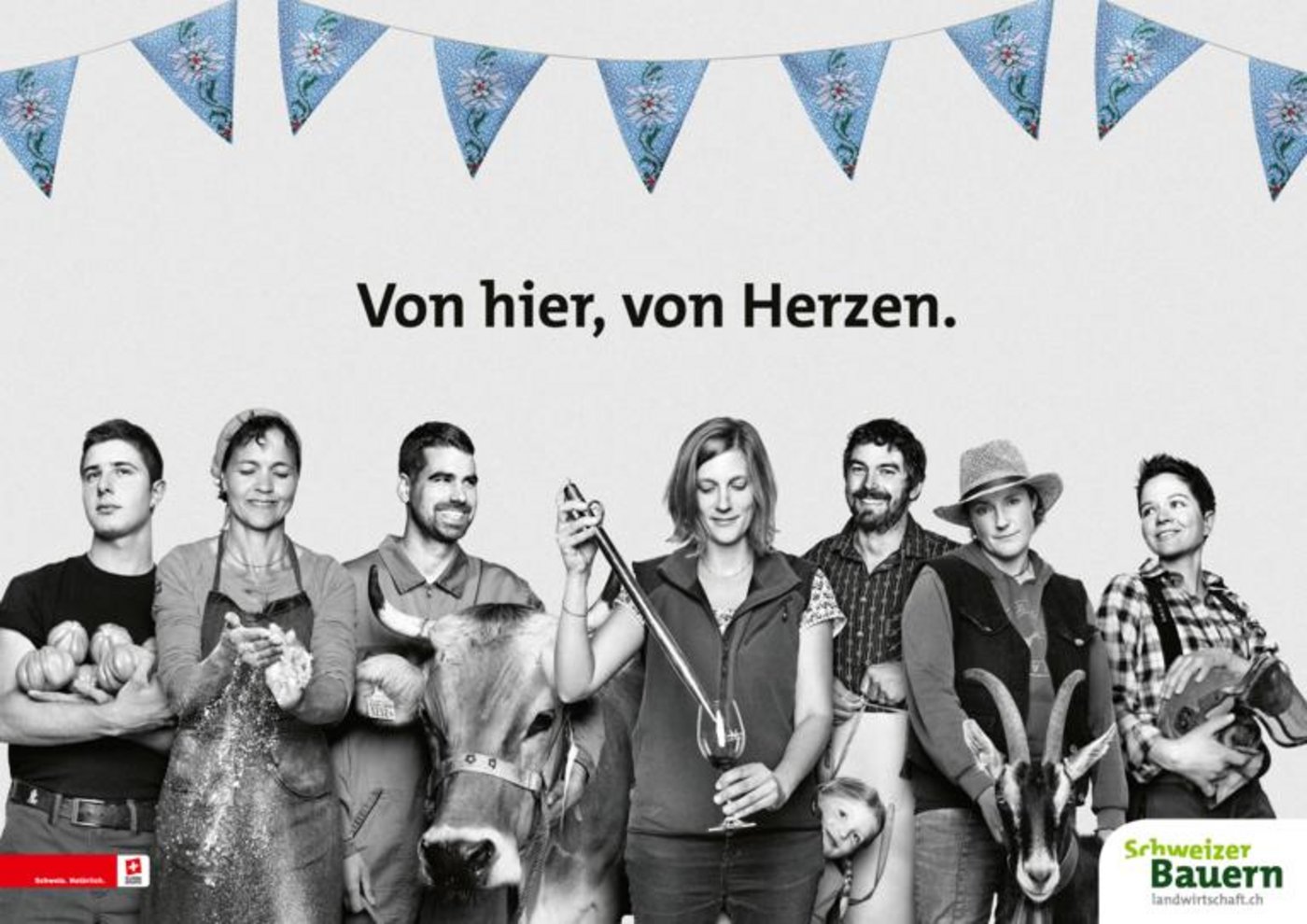 Diese Landwirte geben erneut Einblick in ihre tägliche Arbeit. (Bild landwirtschaft.ch)