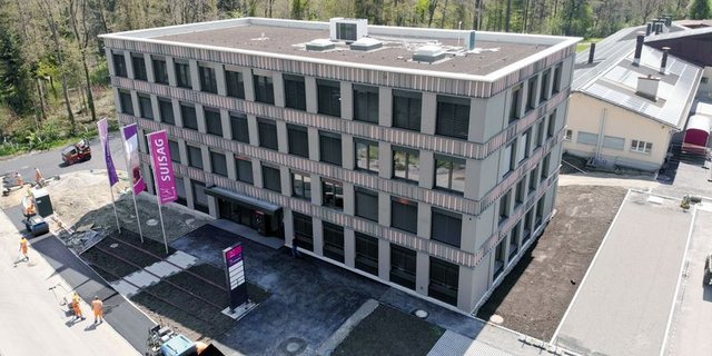 Der neue Hauptsitz in Sempach. (Bild Suisag)
