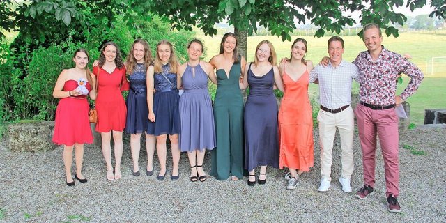 Als Klasse NLL2a absolvierten sie die Berufsmatur berufsbegleitend.