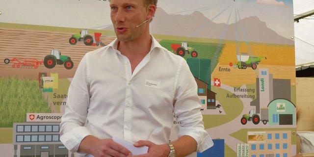 ETH-Professor Bruno Studer bei seinem Referat am GOF-Anlass vom Donnerstag in Kölliken. (Bild akr)