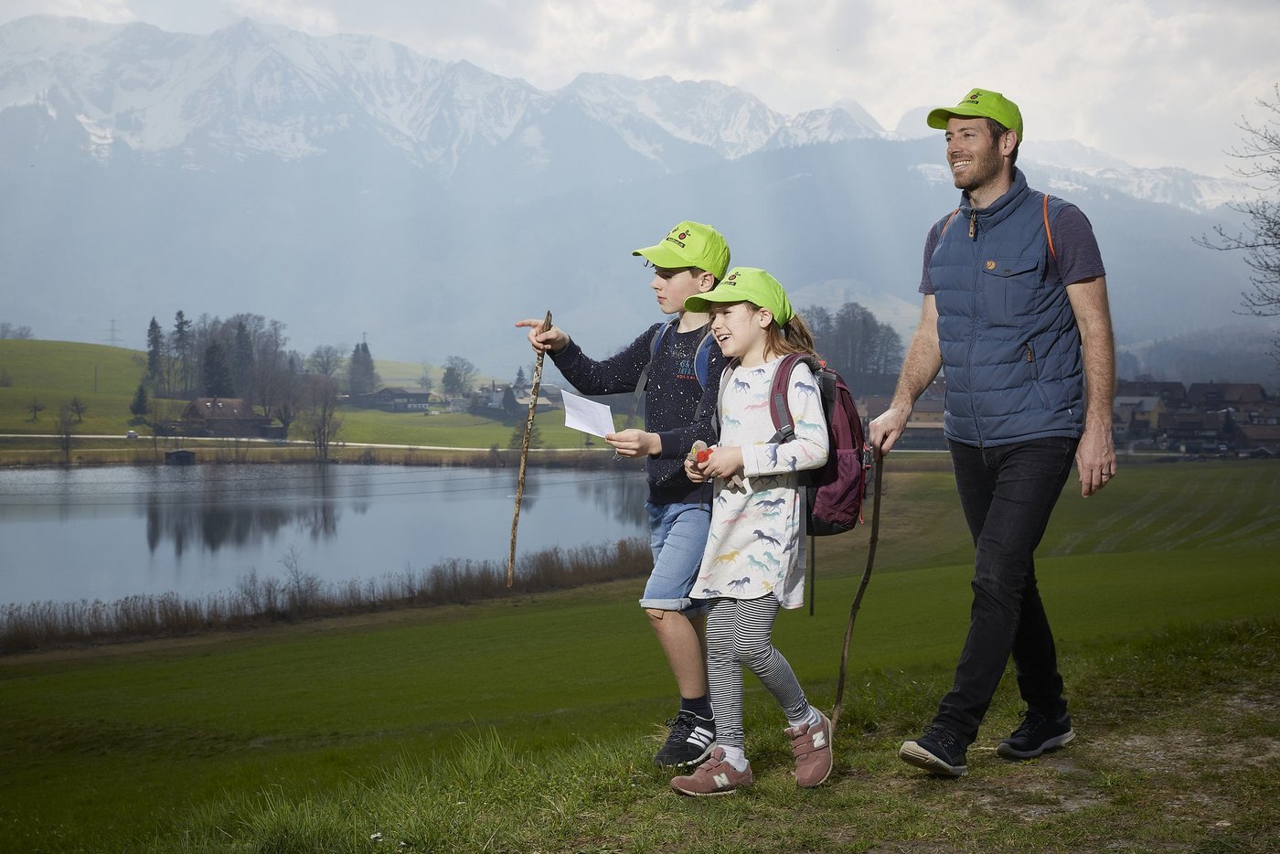 Die kulinarische Schnitzeljagd verbindet eine schöne, aussichtsreiche Wanderung mit dem Genuss regionaler Spezialitäten. (Bild zVg)