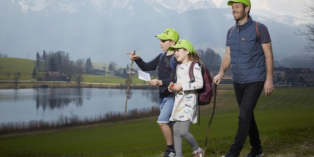 Die kulinarische Schnitzeljagd verbindet eine schöne, aussichtsreiche Wanderung mit dem Genuss regionaler Spezialitäten. (Bild zVg)