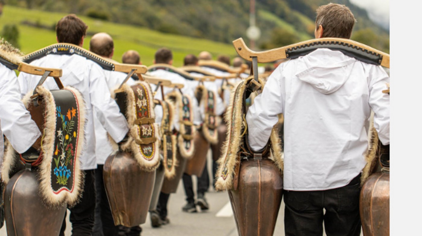 Der Glarner Alpchäs- und Schabziger-Märt findet dieses Jahr neu im Dorfzentrum statt, der Alpabzug bleibt aber natürlich bestehen. (Bilder Tenzin Rawog)