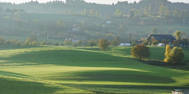 Der Kanton Luzern, hier bei Winikon, ist bei den FFF nur noch 40 Hektaren über dem Soll. Die neu erstellte Karte soll helfen, Gegensteuer zu geben.(Archivbild rae)