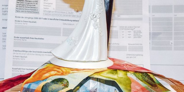 Die Unterhaltszahlung muss auch versteuert werden. (Bild BauZ)