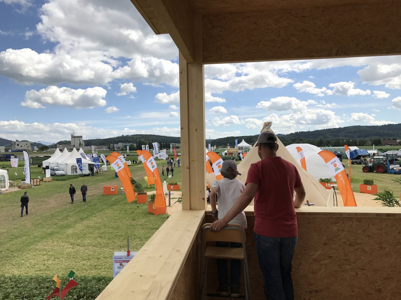 Eine Impression von den letzten Feldtagen im Jahr 2017. Neu heissen sie nicht mehr Agroline- sondern Landor-Feldtage. (Bild akr)
