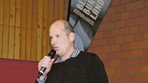 Markus Hallauer info Markus Hallauer informierte über das Rebbau-Projekt.