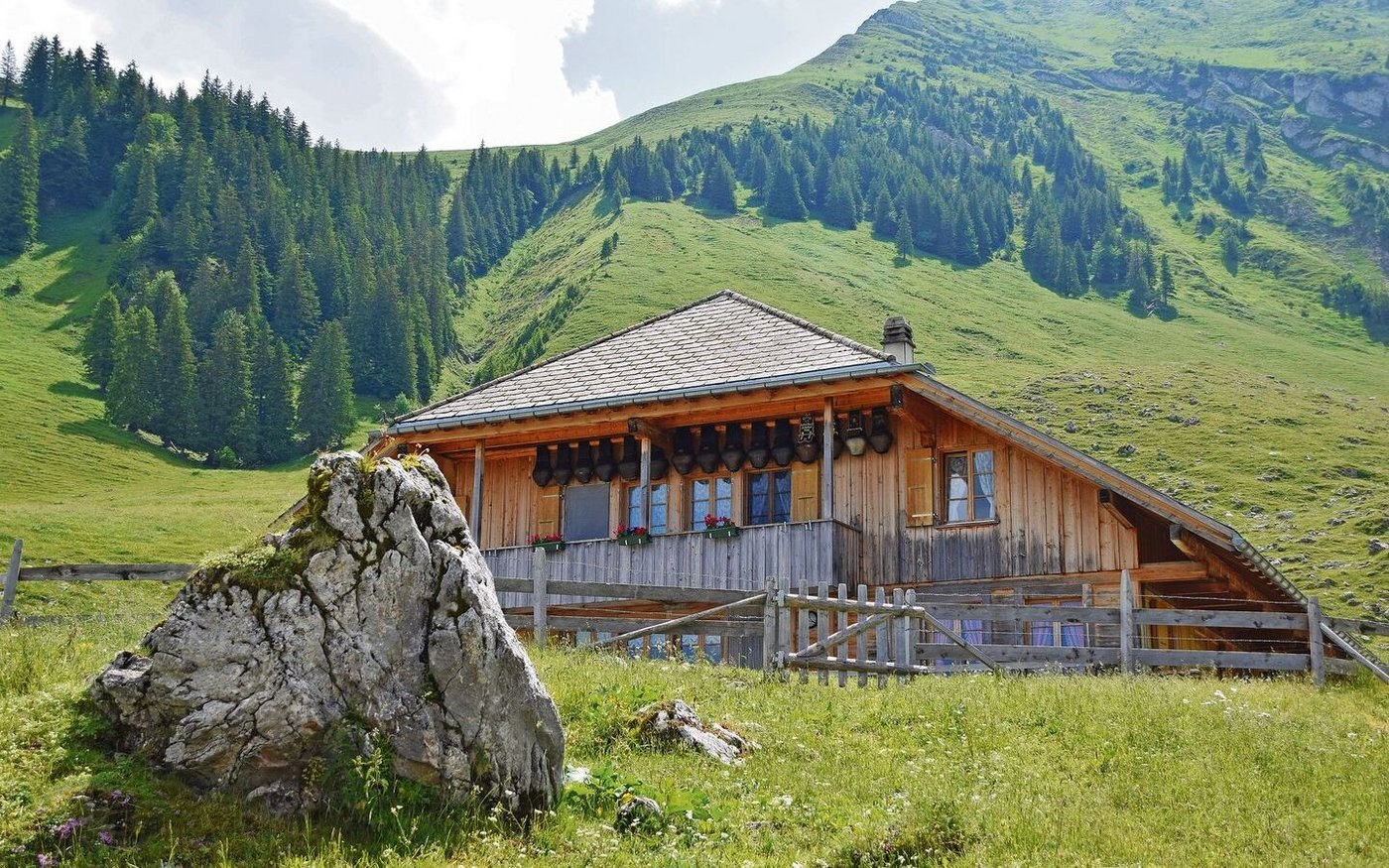 Die Alp Schwefelberg wird von der Familie Wüthrich aus Schangnau betreut.  