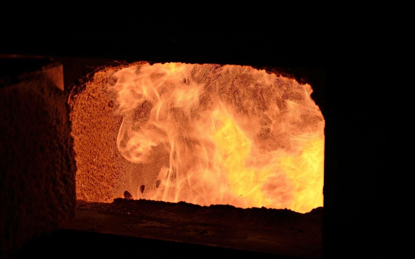 Seit 2013 brennt das Feuer in den Heizöfen. 