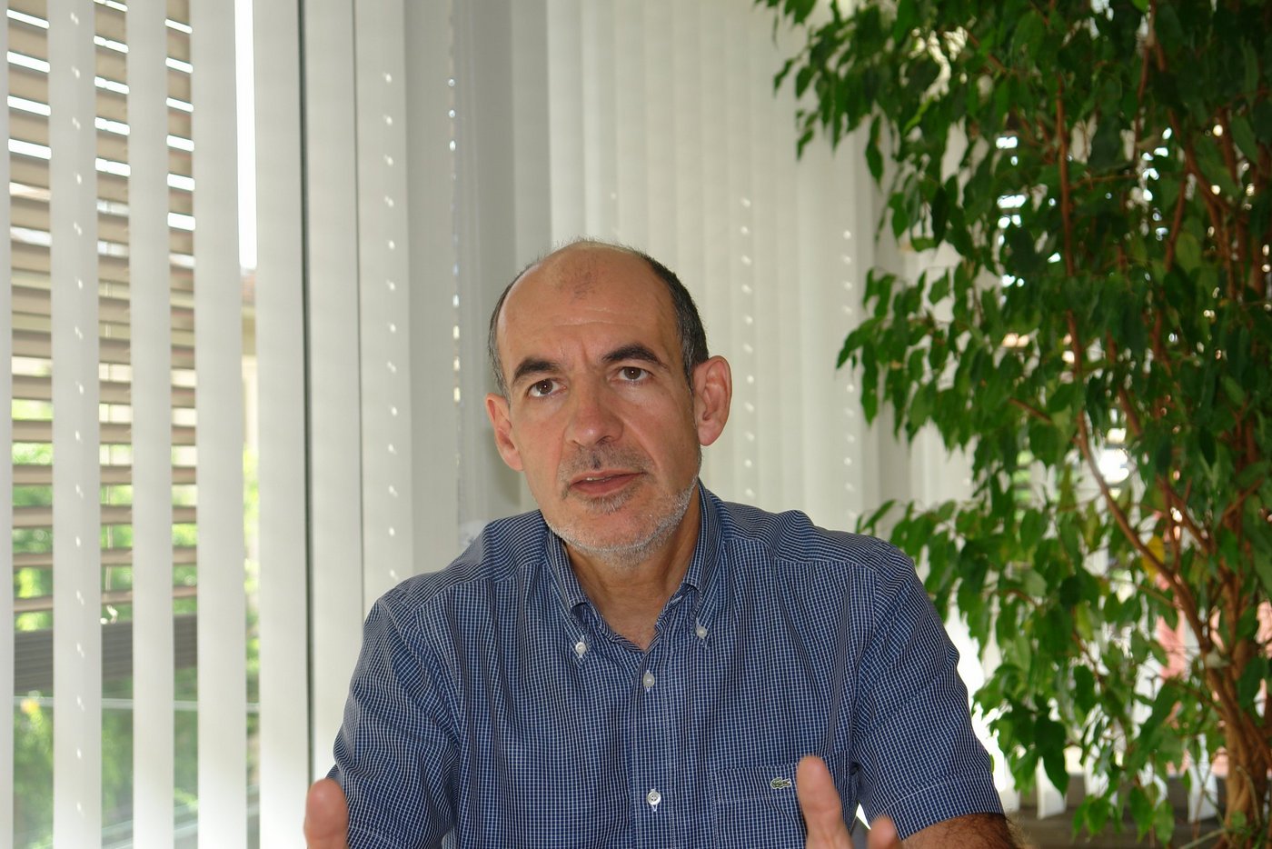 Als Direktor des Bauernverbands werde er sich in den nächsten Wochen in erster Linie der Abstimmungskampagne über die Ernährungssicherheit widmen, erklärte Bourgeois. (Bild Stefan Kohler)