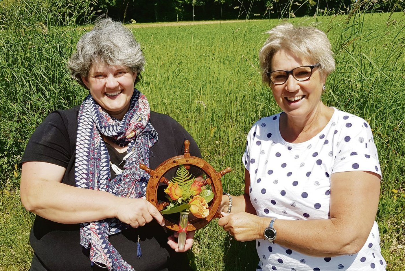 Sechs Jahre leitete Rita Gfeller (rechts) den VBL. Nun hat sie das Ruder an Barbara Kunz weitergegeben. (Bild zVg)