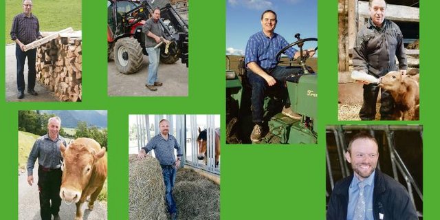 Die Bauernpräsidenten erklären, welche Themen sie in den kommenden Monaten beschäftigen und schauen auch kurz auf das vergangene Jahr zurück. (Bilder zur Verfügung gestellt von den Präsidenten) 