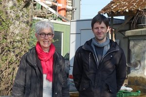 Regina Fuhrer-Wyss präsidierte die Kleinbauern-Vereinigung während zehn Jahren. Nun übergibt sie das Zepter an Kilian Baumann. (Bild Kleinbauern-Vereinigung)