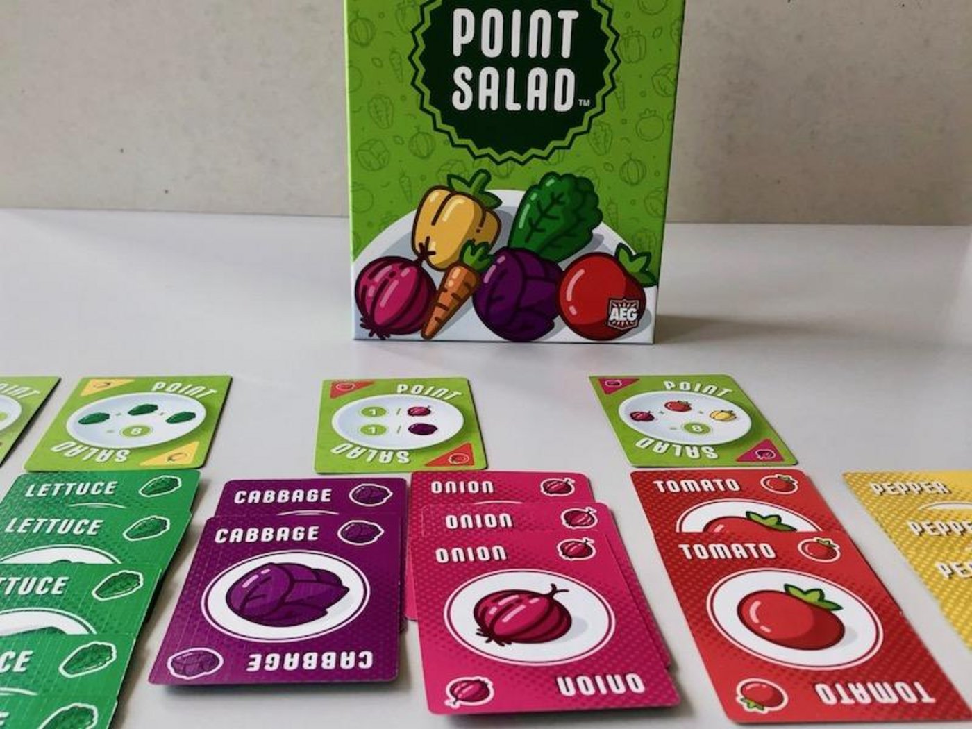 Beim Spiel Point Salad sammelt man Gemüse und kriegt dafür Punkte. (Bilder et)
