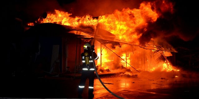 Alle 18 Ställe der Anlage seien komplett niedergebrannt. (Bild Unsplash)