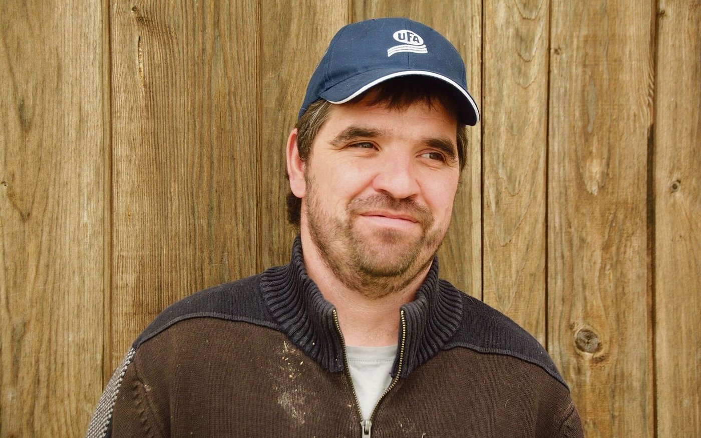 Der 40 jährige Meisterlandwirt und Maurer Roger Sommer.