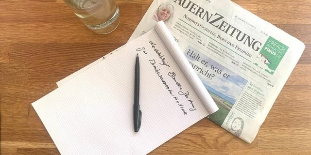 Die BauernZeitung veröffentlicht Leserbriefe zu den Pflanzenschutz-Iniativen. (Bild: BauernZeitung/Eleonora Massini)