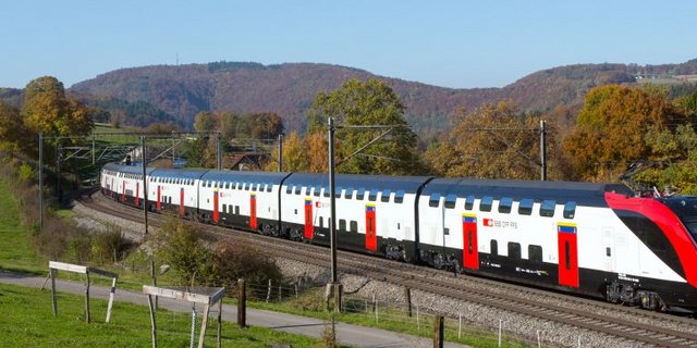 Bei der Kollision zwischen einem Regionalzug und einer Viehherde starben in der Nähe von Lausanne sechs Rinder. (Symbolbild SBB)