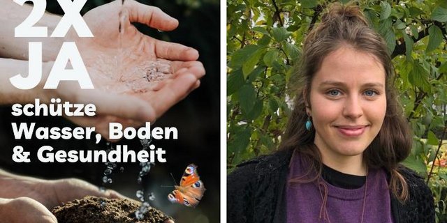 «Die intensive Landwirtschaft wirtschaftet ihre wichtigsten Ressourcen hinunter und produziert auf Kosten heutiger und zukünftiger Generationen», sagt Sofia Barth an der Pressekonferenz.