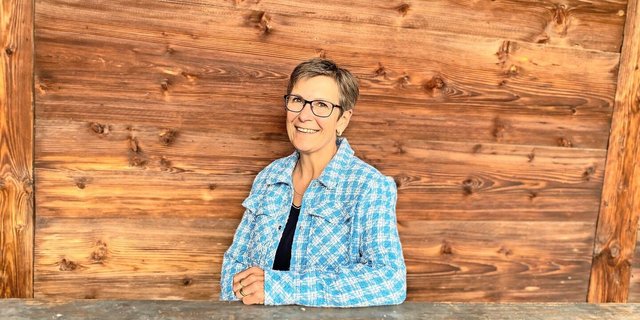 Christine Grogg, Präsidentin der George-Avenue-Stiftung, hat viel Erfahrung in der Betreuung von Menschen auf Landwirtschaftsbetrieben.