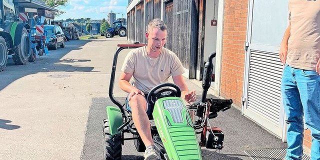 Für die Projektarbeit darf man kreativ sein, aber man kann auch Lösungen entwickeln, die den Alltag in der Landwirtschaft erleichtern.