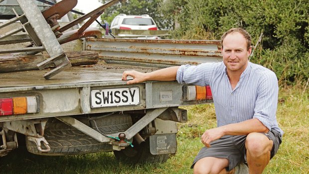 Das Nummernschild sagt alles: Der «Swissy» ist stolz auf seine Schweizer Wurzeln. (Bild Matthias Stadler)